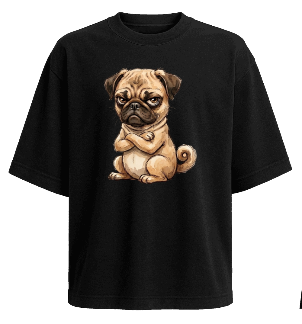 Polera Oversize - Pug